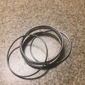 5 piece bangle set.